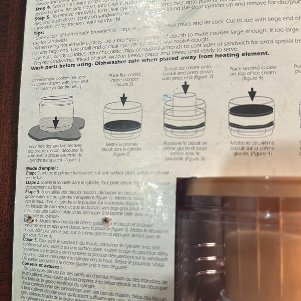 Ice Cream Sandwich Maker Set - Picture 3 of 7